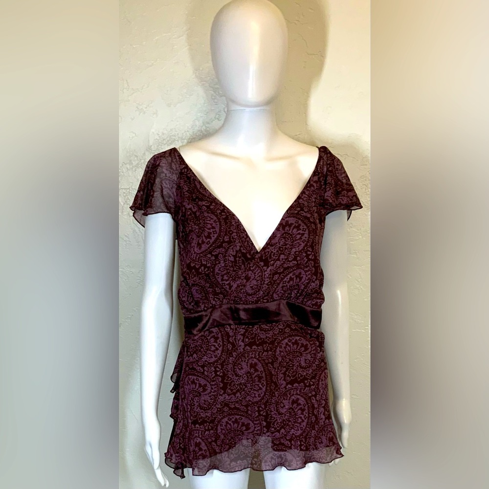 Chiffon V Necked. Blouse